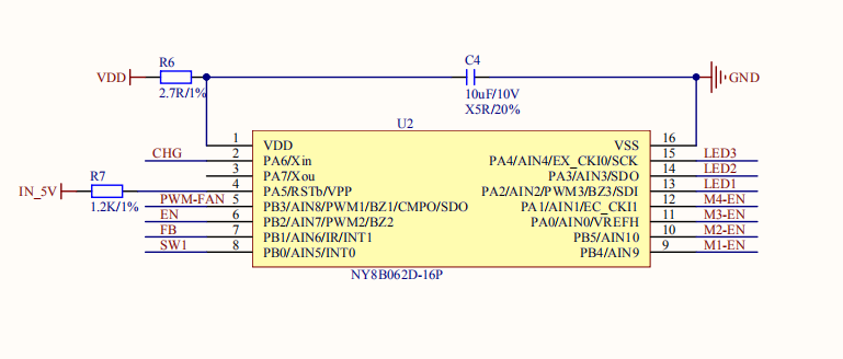 案例開發(fā)部分線路圖